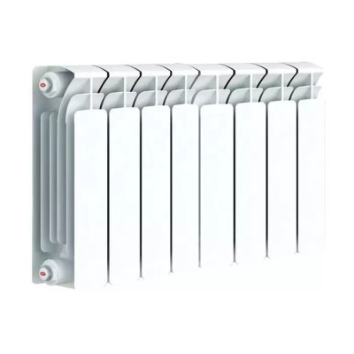 Биметаллический радиатор отопления Royal Thermo BiLiner 350 V 8 секций Silver Satin