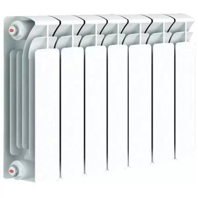Биметаллический радиатор отопления Royal Thermo BiLiner 500 V 6 секций Silver Satin