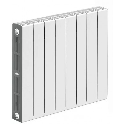 Биметаллический радиатор отопления Royal Thermo PianoForte 500 VD 10 секций Silver Satin