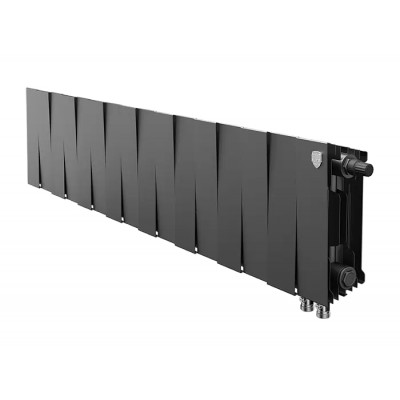 Биметаллический радиатор Royal Thermo PianoForte Tower 300 18 секций Silver Satin