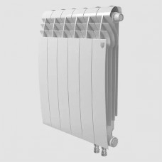 Биметаллический радиатор отопления Royal Thermo PianoForte 500 8 секций Noir Sable
