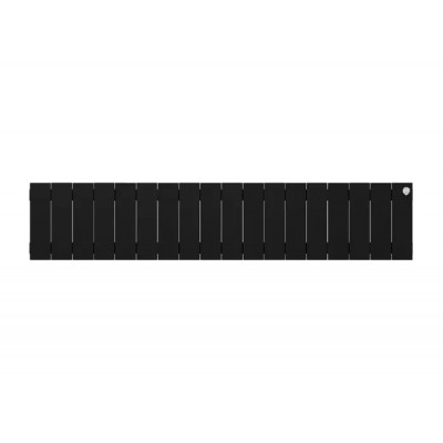 Биметаллический вертикальный радиатор Royal Thermo Piano Forte Tower Silver Satin 18 секций