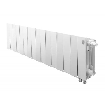 Биметаллический радиатор Royal Thermo PianoForte Tower 200 18 секций Silver Satin