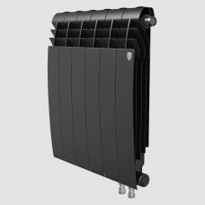 Биметаллический радиатор отопления Royal Thermo PianoForte 300 10 секций Silver Satin VDR