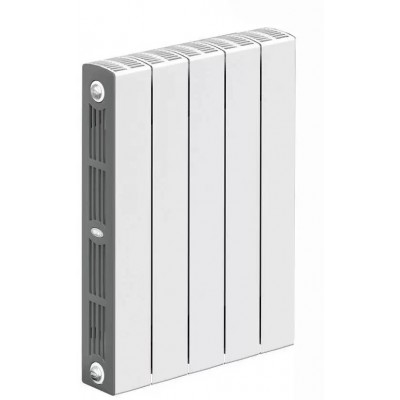 Биметаллический радиатор отопления Royal Thermo PianoForte 500 VD 6 секций Silver Satin