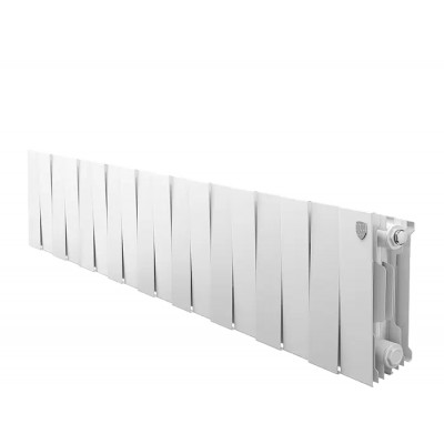 Биметаллический радиатор отопления Royal Thermo PianoForte 200 20 секций Silver Satin VDR