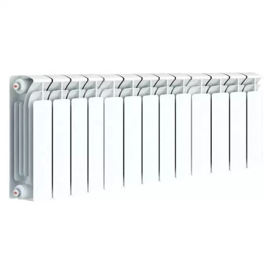 Биметаллический радиатор отопления Royal Thermo PianoForte 500 12 секций Bianco Traffico