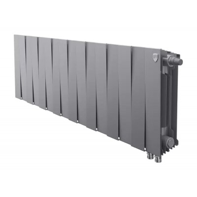 Биметаллический радиатор Royal Thermo PianoForte Tower 300 22 секции Silver Satin