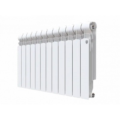 Биметаллический радиатор отопления Royal Thermo BiLiner 500 12 секций Silver Satin