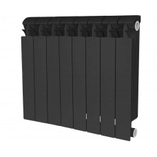 Биметаллический радиатор отопления Royal Thermo PianoForte 500 VD 10 секций Noir Sable