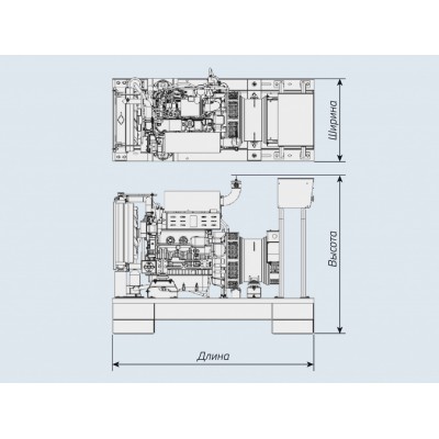 Дизельный генератор Yanmar YH 280 DTLA-5R