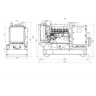 Дизельный генератор ПСМ АД-100 (ММЗ)