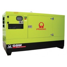 Дизельный генератор Pramac GSW 30 P 1 фаза в кожухе с АВР