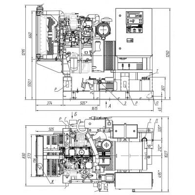 Дизельный генератор ПСМ ADP-30