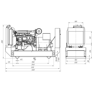 Дизельный генератор ПСМ ADV-280