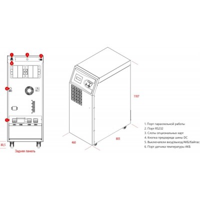 Источник бесперебойного питания Makelsan BX3315 FA with 9Ah