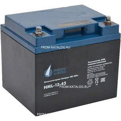 Аккумуляторная батарея Парус электро HML-12-45