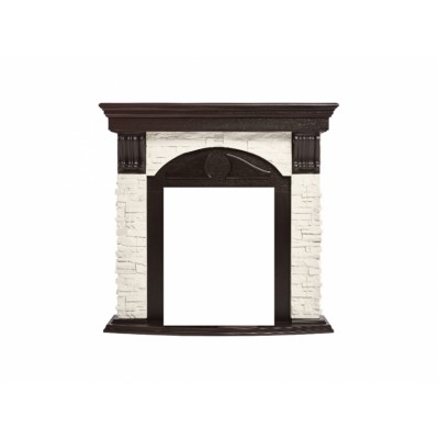Классический портал для камина Electrolux Torre Classic Белый/Венге