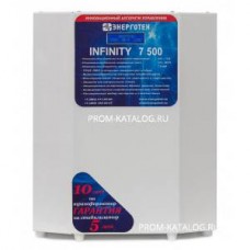 Стабилизатор напряжения (7500 ±10 В 116-285 В) Энерготех INFINITY 514463