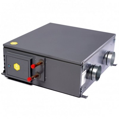 Приточная вентиляционная установка Minibox W-1650-2/48kW/G4 GTC