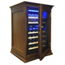 Отдельностоящий винный шкаф 22-50 бутылок Cold Vine C34-KBF2 (W-nut)