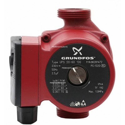 Циркуляционный насос Grundfos UPS 20-60 130