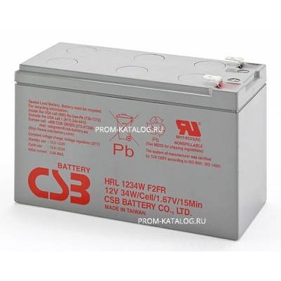 Аккумуляторная батарея CSB HRL1234W