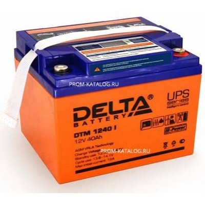 Аккумуляторная батарея Delta DTM I 1240 I