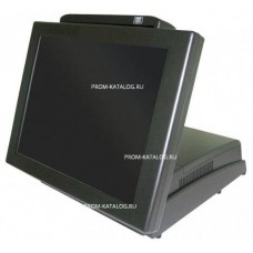 POS терминал-моноблок GlobalPOS 150 15", 2GB RAM, 500GB HDD, MSR, без ОС, черный