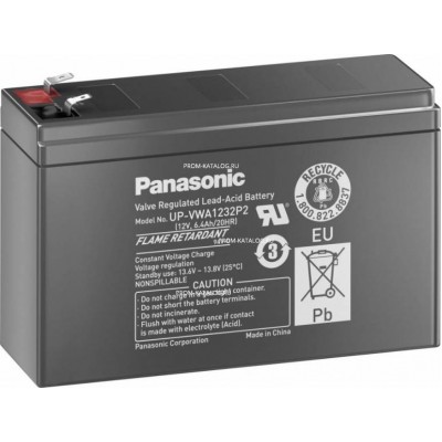 Аккумуляторная батарея Panasonic UP-VWA1232P2