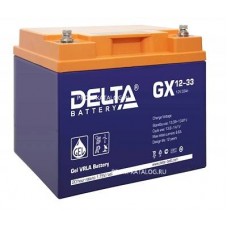 Гелевый аккумулятор Delta GX 12-33