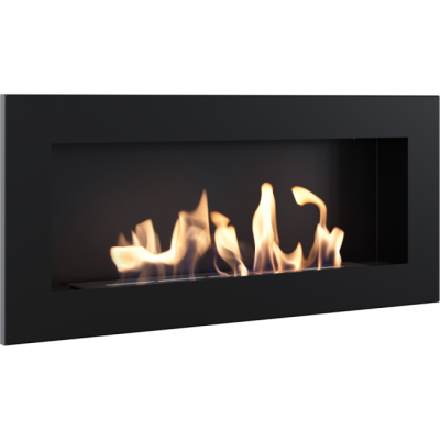 Настенный Kratki DELTA 2 SLIM черный, TUV