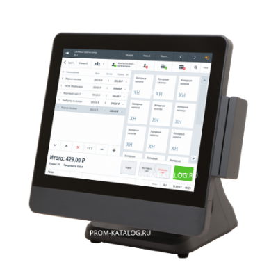 POS терминал-моноблок АТОЛ ViVA Smart, MSR, SSD, 4 GB, без ОС (41009)