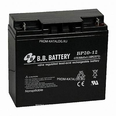 Аккумуляторная батарея B.B.Battery BP 20-12