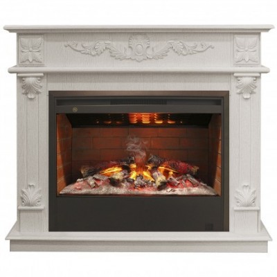 Электрокамин с широким очагом 3D Real-Flame Philadelphia 25,5/26 WT с очагом 3D Helios 26