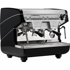 Профессиональная кофемашина Nuova Simonelli Appia II Compact 2Gr V 220V black+economizer (Высокая группа)