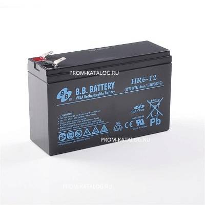 Аккумуляторная батарея B.B.Battery HR 6-12