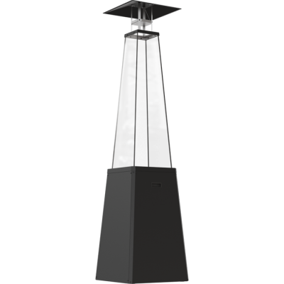 Газовый уличный обогреватель мощностью 11-12 кВт Kratki UMBRELLA/BS/C/G31/37MBAR/S - без стоек (черный)