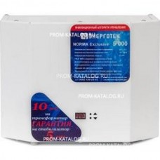 Стабилизатор напряжения (5000 ±11 В 120-260 В) Энерготех NORMA Exclusive 514416