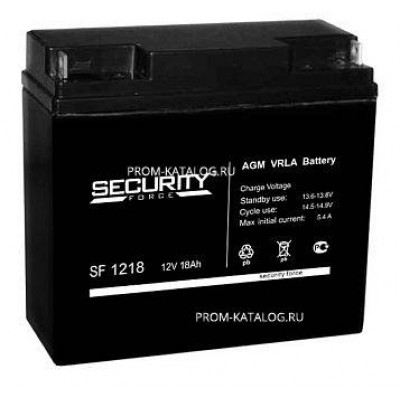 Аккумуляторная батарея Security Force SF 1218