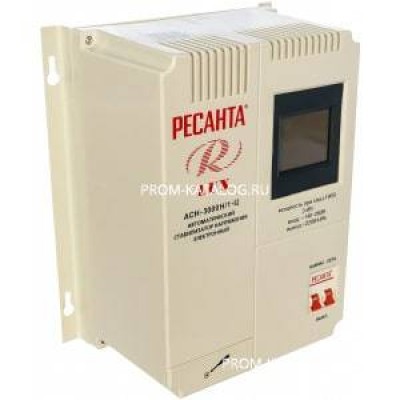 Стабилизатор напряжения Ресанта АСН 3000 Н/1-Ц Lux