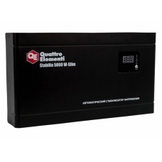 Настенный стабилизатор напряжения QUATTRO ELEMENTI Stabilia 5000 W-Slim 640-544