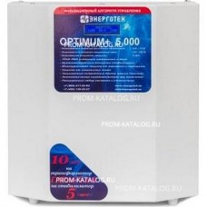 Стабилизатор напряжения (5000 LV ±10 В 95-219 В) Энерготех OPTIMUM 514434