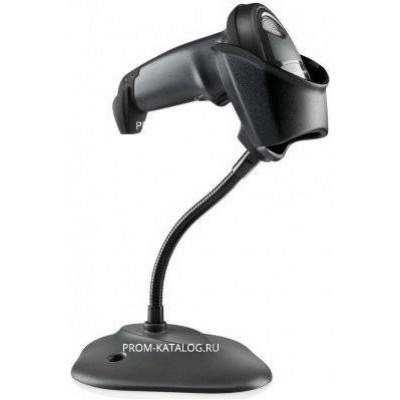 Сканер штрих-кода Zebra (Symbol) DS 2208, USB, черный, с подставкой