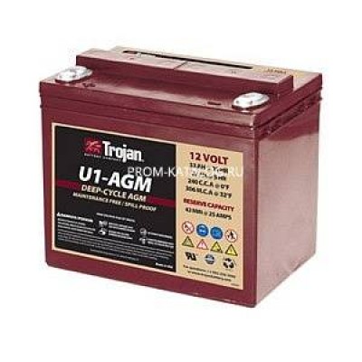 Аккумуляторная батарея trojan U1-AGM