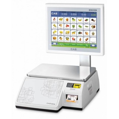 Торговые весы с печатью этикеток Cas CL7000-15S
