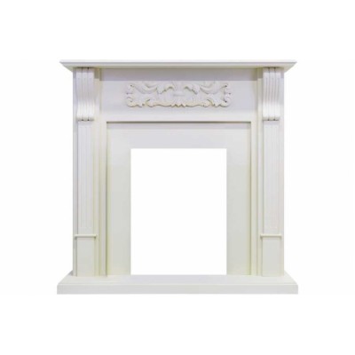 Классический портал для камина Royal Flame Venice под классический очаг (Фактурный белый)