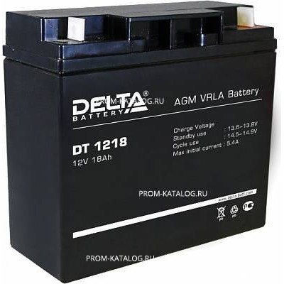 Аккумуляторная батарея Delta DT 1218