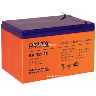 Аккумуляторная батарея DELTA HR 12-12