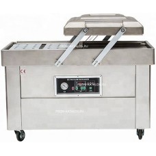 Напольная двухкамерная вакуум-упаковочная машина DZ-500/2SB SS (нерж.)